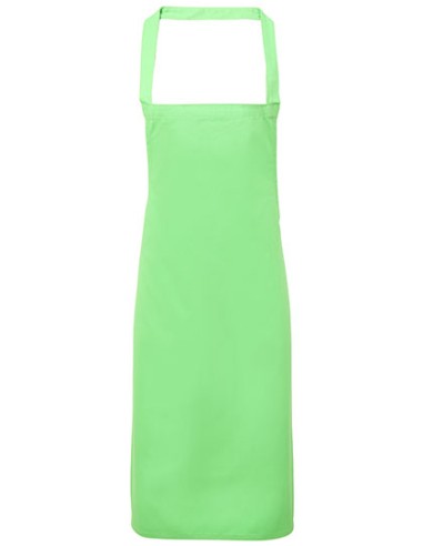 PRE-PR102-Organic Cotton Bib Apron (No Pocket)